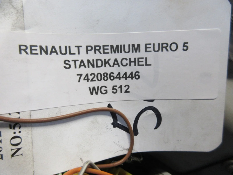 Отопление/ Вентиляция для Грузовиков Renault PREMIUM 7420864446 STANDKACHEL EURO 6: фото 5