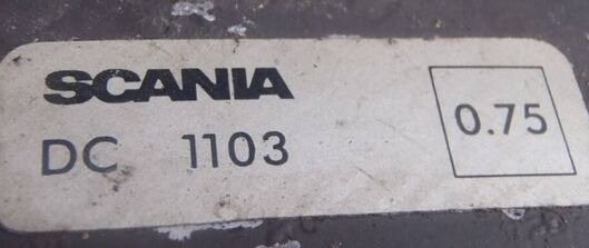 Двигатель для Грузовиков Scania DC1103: фото 2