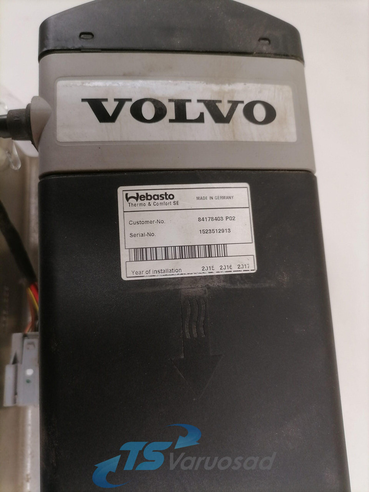 Отопление/ Вентиляция для Грузовиков Volvo Auxiliary heater 84178403: фото 2