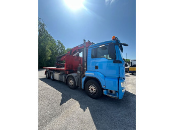 Автоманипулятор MAN TGS 8x2 mit HMF Kran 6020 Jip Winde: фото 3