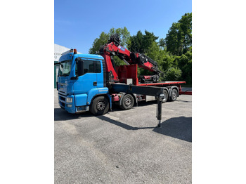 Автоманипулятор MAN TGS 8x2 mit HMF Kran 6020 Jip Winde: фото 4