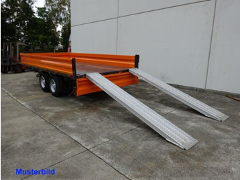 Новый Самосвальный прицеп Möslein TTD11 weiß  neuer Tandem 3- Seitenkipper Tieflader-- Neufahrzeug --: фото 3