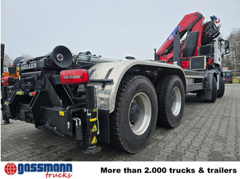 Новый Крюковой мультилифт, Автоманипулятор MAN TGS 35.480 8X4 BL, Intarder, Kran HMF 3220-K6,: фото 2