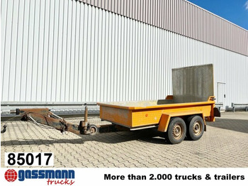 Низкорамный прицеп