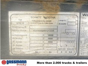 Прицеп-контейнеровоз/ Сменный кузов Schmitz Cargobull AWF 18: фото 5