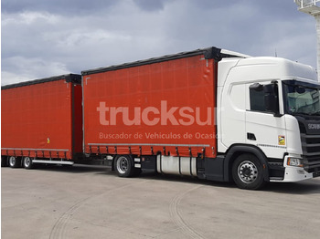 Тентованный грузовик SCANIA R 450