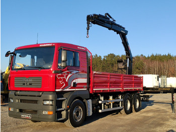 Самосвал, Автоманипулятор MAN Man 26.440 6x4 HDS HIAB 166 B-3 DUO Wywrotka Meiller 2-stronna: фото 3