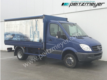 Тентованный фургон MERCEDES-BENZ Sprinter 515 CDI Pritsche mit Schiebeplane: фото 2