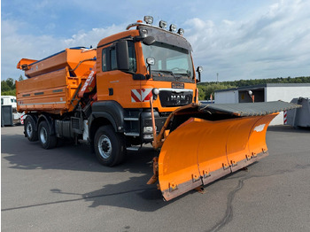 Самосвал, Автоманипулятор MAN TGS 28.400 6x4-4 BL Kipper / Kran / Winterdienst: фото 2
