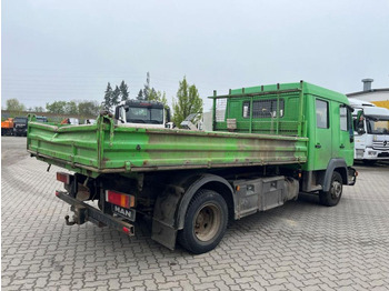 Малотоннажный самосвал, Грузопассажирский фургон MAN LE 8.180 K 2-Achs Kipper Doppelkabine Meiller: фото 4
