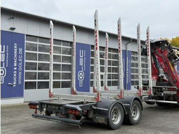 Прицеп лесовоз Janzen T RH19 Holzanhänger 2 Achse 19.000 Kg: фото 5