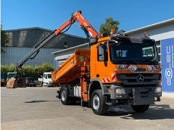Автоманипулятор Mercedes-Benz ACTROS 2044 4x4 Kipper Kran ATLAS 65.2 A2L: фото 2