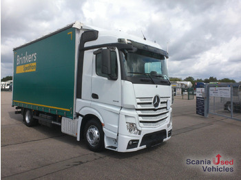 Тентованный грузовик MERCEDES-BENZ Actros 1845