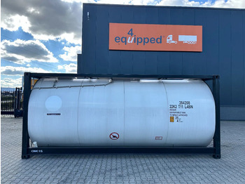 Новый Танк-контейнер CIMC NEW / UNUSED,  for  FOOD STUFF or CHEMICAL, 20FT ISO,  25.030L, L4BN, UN Portable, T11, test: 1-2027: фото 2 Новый Танк-контейнер CIMC NEW / UNUSED,  for  FOOD STUFF or CHEMICAL, 20FT ISO,  25.030L, L4BN, UN Portable, T11, test: 1-2027: фото 2