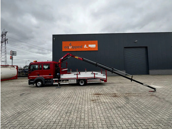 Автоманипулятор MAN TGL 8.180 crew cab (DOKA), HMF535 K3 crane, 283 running hours only, 211.164 KM, ramps, EURO-6, TOP,-condition: фото 2