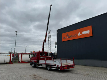 Автоманипулятор MAN TGL 8.180 crew cab (DOKA), HMF535 K3 crane, 283 running hours only, 211.164 KM, ramps, EURO-6, TOP,-condition: фото 3