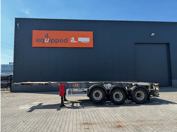Полуприцеп-контейнеровоз/ Сменный кузов Van Hool 20FT/30FT, ADR (EX/II, EX/III, FL, AT), BPW + drum, ALCOA, galvanized, liftaxle, NL-Chassis: фото 2