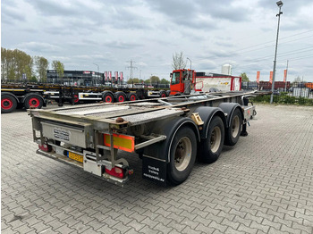 Полуприцеп-контейнеровоз/ Сменный кузов Van Hool 20FT/30FT, ADR (EX/II, EX/III, FL, AT), BPW + drum, ALCOA, galvanized, liftaxle, NL-Chassis: фото 3