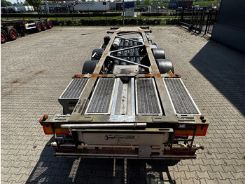 Полуприцеп-контейнеровоз/ Сменный кузов Van Hool 20FT/30FT, ADR (EX/II, EX/III, FL, AT), BPW + drum, ALCOA, galvanized, liftaxle, NL-Chassis: фото 4