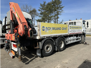 Грузовик бортовой/ Платформа, Автоманипулятор DAF CF 85.460 6x2 LIFT+LENK ACHSE  + KRAN PALFINGER PK 18500 (3x) + RADIO + ROTATOR - EURO 5 - AS TRONIC - BE TRUCK: фото 5