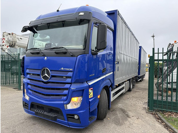 Автоманипулятор Mercedes-Benz Actros 2645 6x2 105m³ JUMBO + RETARDER + CRANE PALFINGER PK 19.001 SLD (4x) + RADIO - *FULL AIR* - FRIGO - EURO 6 - SAF AXLES - BELGIAN TRUCK: фото 4 Автоманипулятор Mercedes-Benz Actros 2645 6x2 105m³ JUMBO + RETARDER + CRANE PALFINGER PK 19.001 SLD (4x) + RADIO - *FULL AIR* - FRIGO - EURO 6 - SAF AXLES - BELGIAN TRUCK: фото 4