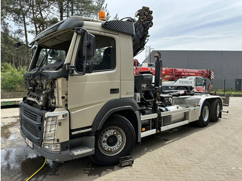 Крюковой мультилифт, Автоманипулятор Volvo FM 370 6x2 HOOKLIFT 21T + CRANE HIAB 144 E-4 HIDUO - ENGINE / GEARBOX OK - CHASSIS OK - RUNNING + DRIVING - BE TRUCK: фото 4