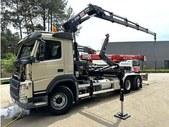 Крюковой мультилифт, Автоманипулятор Volvo FM 370 6x2 HOOKLIFT 21T + CRANE HIAB 144 E-4 HIDUO - ENGINE / GEARBOX OK - CHASSIS OK - RUNNING + DRIVING - BE TRUCK: фото 2