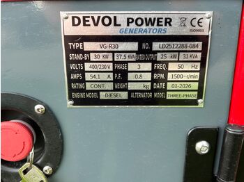 Электрогенератор DEVOL POWER VG-R30: фото 3 Электрогенератор DEVOL POWER VG-R30: фото 3