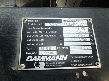Самоходный опрыскиватель Dammann Trac DT 2000 H: фото 2