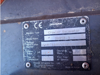 DOOSAN DX85R-3 в лизинг DOOSAN DX85R-3: фото 4