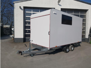 Прицеп-фургон Hochlader Koffer TFSP 420T.01 420x200x210cm Heckrampe Seitentür 2 Fenster+ DL 230V IL 2700kg 100km/H: фото 3
