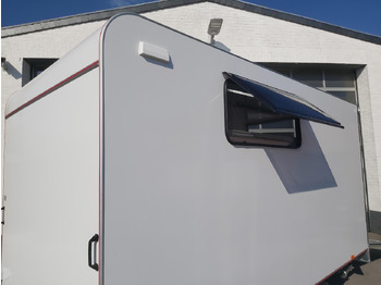 Прицеп-фургон Hochlader Koffer TFSP 420T.01 420x200x210cm Heckrampe Seitentür 2 Fenster+ DL 230V IL 2700kg 100km/H: фото 4