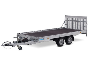 Новый Прицеп для легкового автомобиля Hapert Indigo HT-2 Transporter 4050 x 2000 mm, 3,0 to. Rampe, mit Hochplane 200 cm: фото 2