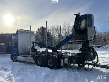 Лесовоз SCANIA R580 6X4 Logging truck with crane (VIDEO): фото 3