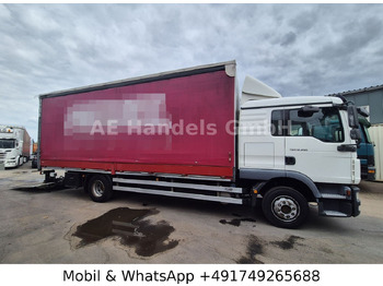 Тентованный грузовик MAN TGM 12.290 L BL *Edscha / 2xTank / LBW / AHK: фото 2