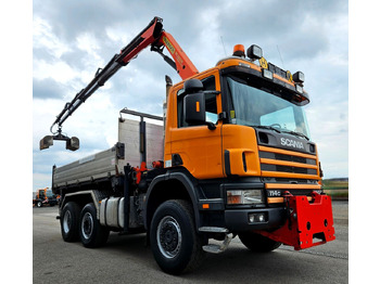Самосвал, Автоманипулятор Scania P114 380 6x4-4 Palfinger PK12502 Kran Funk: фото 2