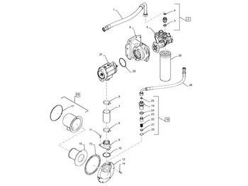 Гидравлический насос для Сельскохозяйственной техники Case Magnum - obudowa napędu pompy hydraulicznej 84379688: фото 2 Гидравлический насос для Сельскохозяйственной техники Case Magnum - obudowa napędu pompy hydraulicznej 84379688: фото 2