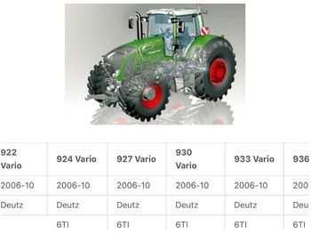 Ось и запчасти для Сельскохозяйственной техники Fendt 922 -  Wkład Mostu: фото 2