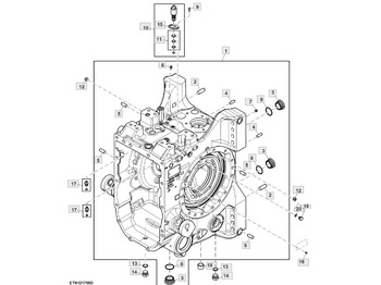 Дифференциал JOHN DEERE