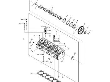 Головка блока JOHN DEERE