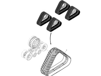 Гусеница JOHN DEERE