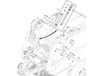 Гидравлический цилиндр JOHN DEERE