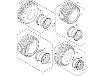 Колесо JOHN DEERE