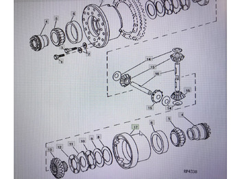 Дифференциал JOHN DEERE