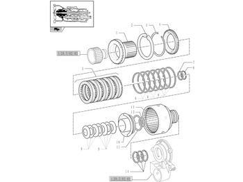 Сцепление и запчасти NEW HOLLAND