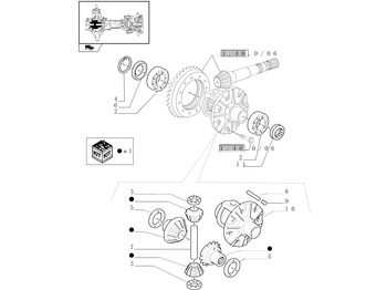 Дифференциал NEW HOLLAND