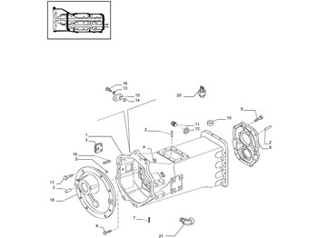 Коробка передач и запчасти NEW HOLLAND