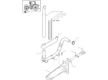 Глушитель NEW HOLLAND