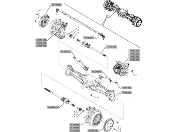 Дифференциал NEW HOLLAND