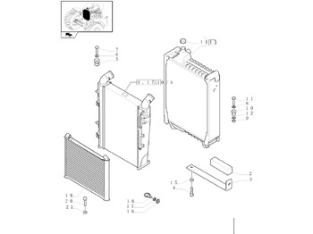 Масляный радиатор NEW HOLLAND